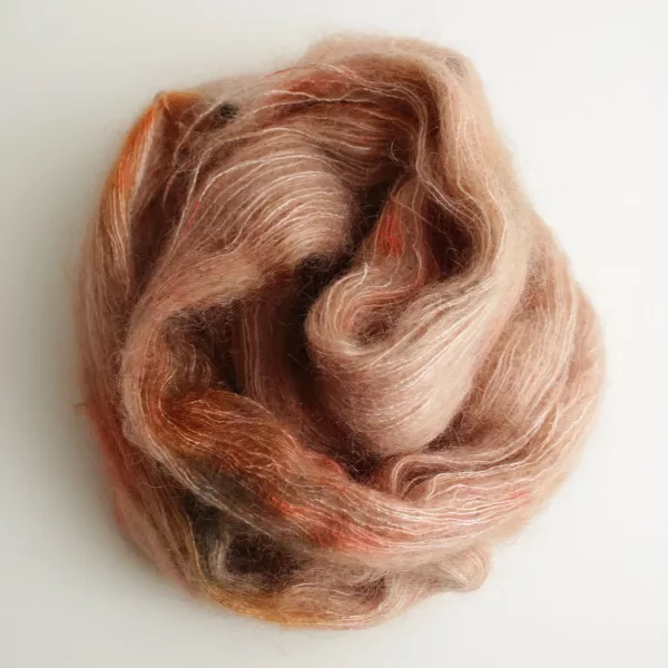 Mohair & Soie - Coloris marron glacé – Image 2